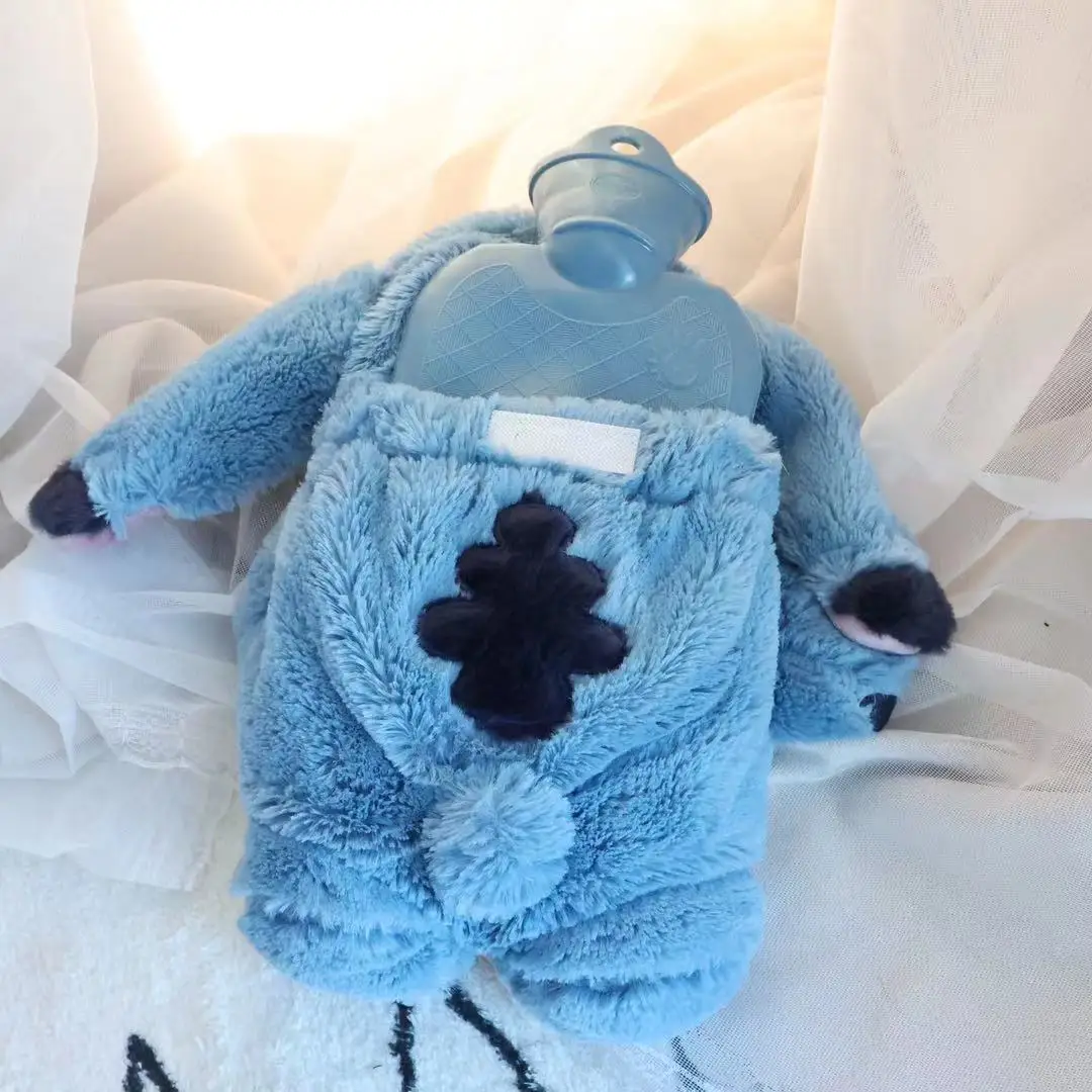 Disney-Stich Anime Hand warme Flasche, heißes Wasser, Frauen flaschen, Kawaii, Turo, Lilo, Mädchen wärmer Monster Plüschtiere Geschenke