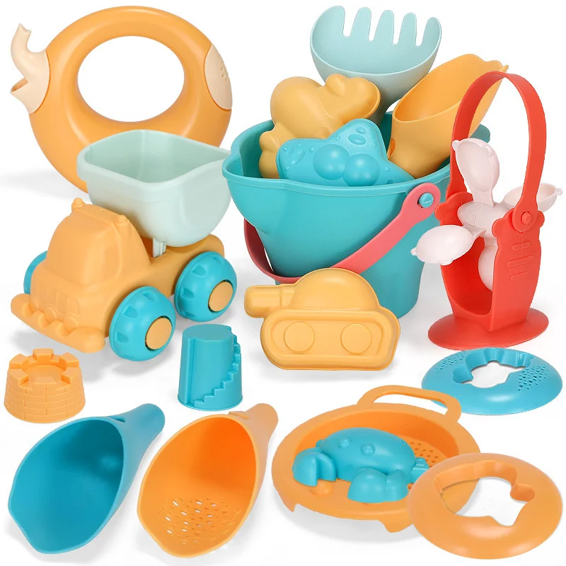 

Silicone Beach Toys Set Accessories for Children Sandbox Summer Child Sand