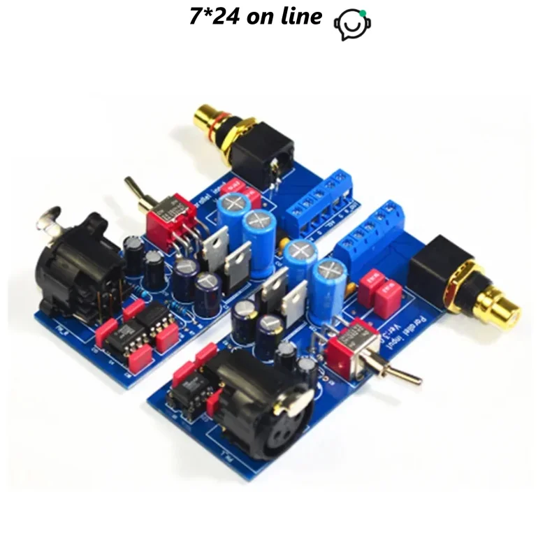 Dy-001 2 pz Ssm2141 Segnale XLR Bilanciato A RAC Sbilanciato Scheda AMP di Alimentazione Single-ended Macchina Hi Conversione Scheda Finita