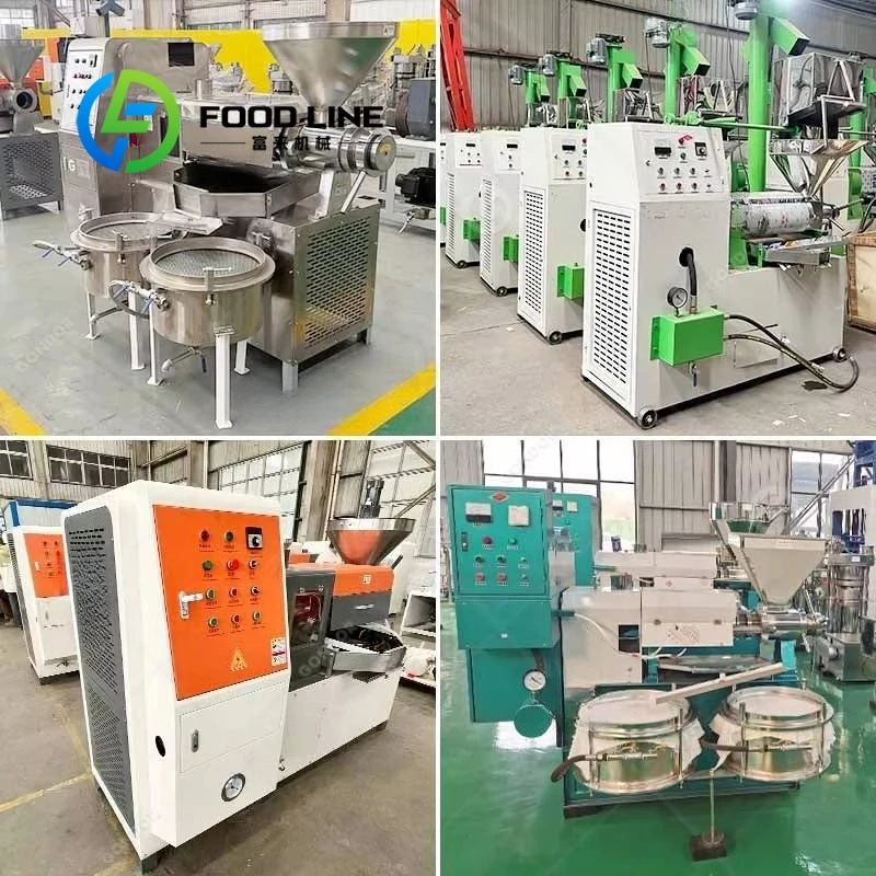 Customized Commercial Oil Extract Machine Mustard Sunflower Date Seed Olive Oil Mill Process High Yield Durable