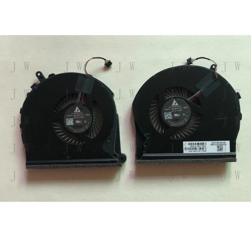 J    For HP OMEN 5 Plus 17-CD TPN-C142 Cooling Fan Heatsink L57166-001/ M10050-001