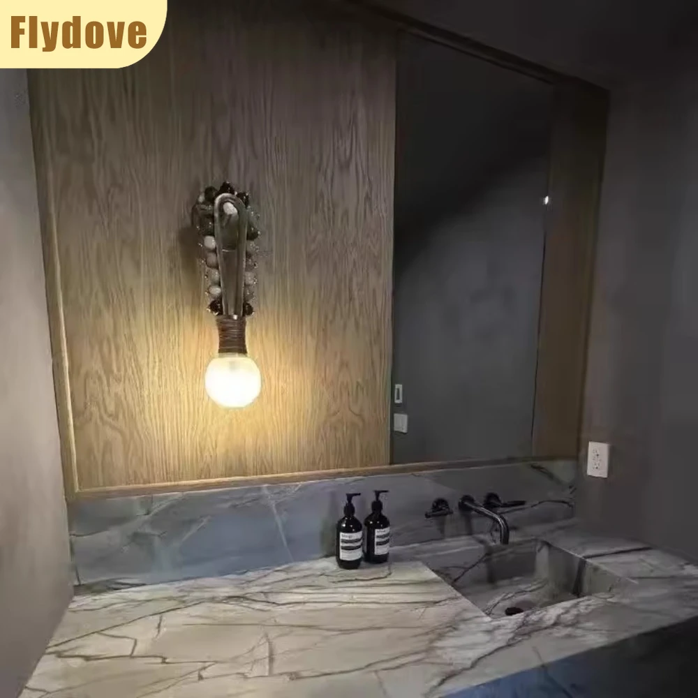 

jimmyNordic Retro Marble Chandelier Luxury Hotel Bedroom Living Room Corridor Background Wall Dedicated Modern Lighting