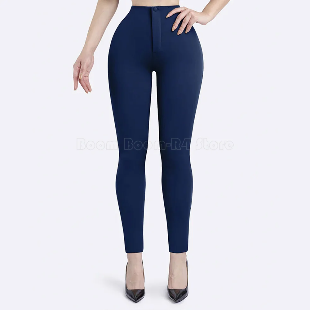 High Waisted Skinny Leg Pants for Women Tummy Control Push Up Butt Gym Pants Casual Leggings Yoga Soft Stretch Comfy Trousers - Image 5