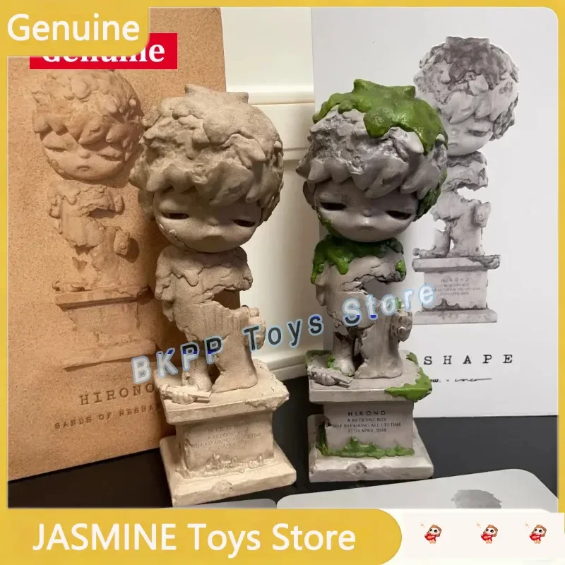 Original POPMART Hirono Reshaping Sand Series Handheld Desktop Ornaments Collectibles Room Decorations Birthday Gifts