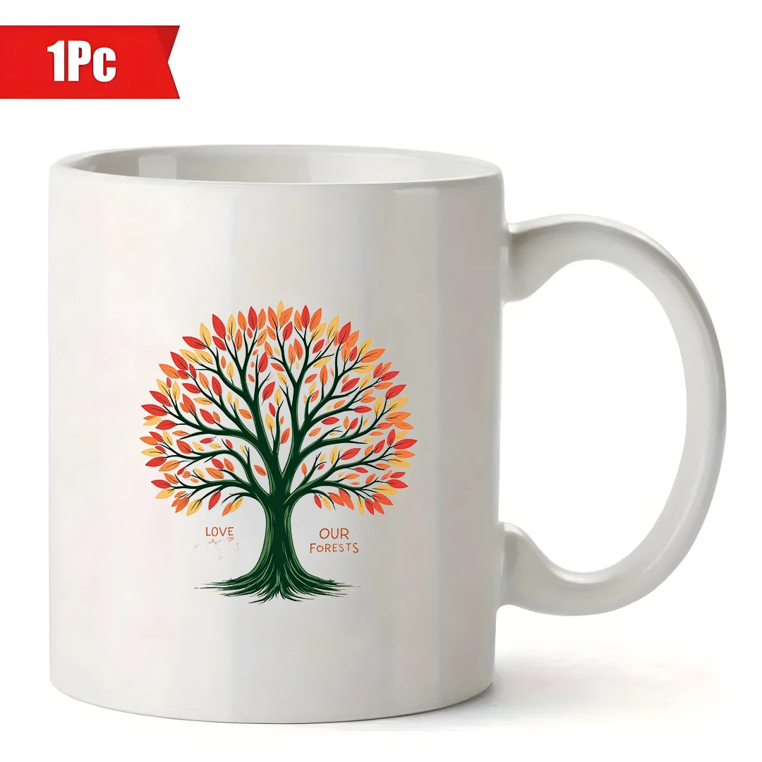 11온스 머그컵 + 숲 속 동화 컵 + 어린이 창의력 컵 + 크리스마스 하트 컵 + 친환경 숲 컵