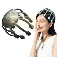 2025 new intelligent multi-touchpoint octopus claw head scalp massager electric octopus head massager