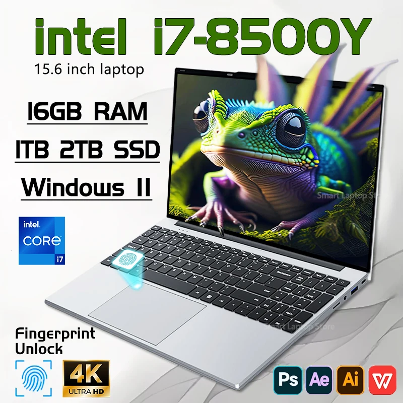 yZ[z2025NV^ 15.6C` Intel Core i7 8500Y m[gp\R Windows 11 16GB RAM 1TB/2TB SSD ItBX wFؓ m[gPC