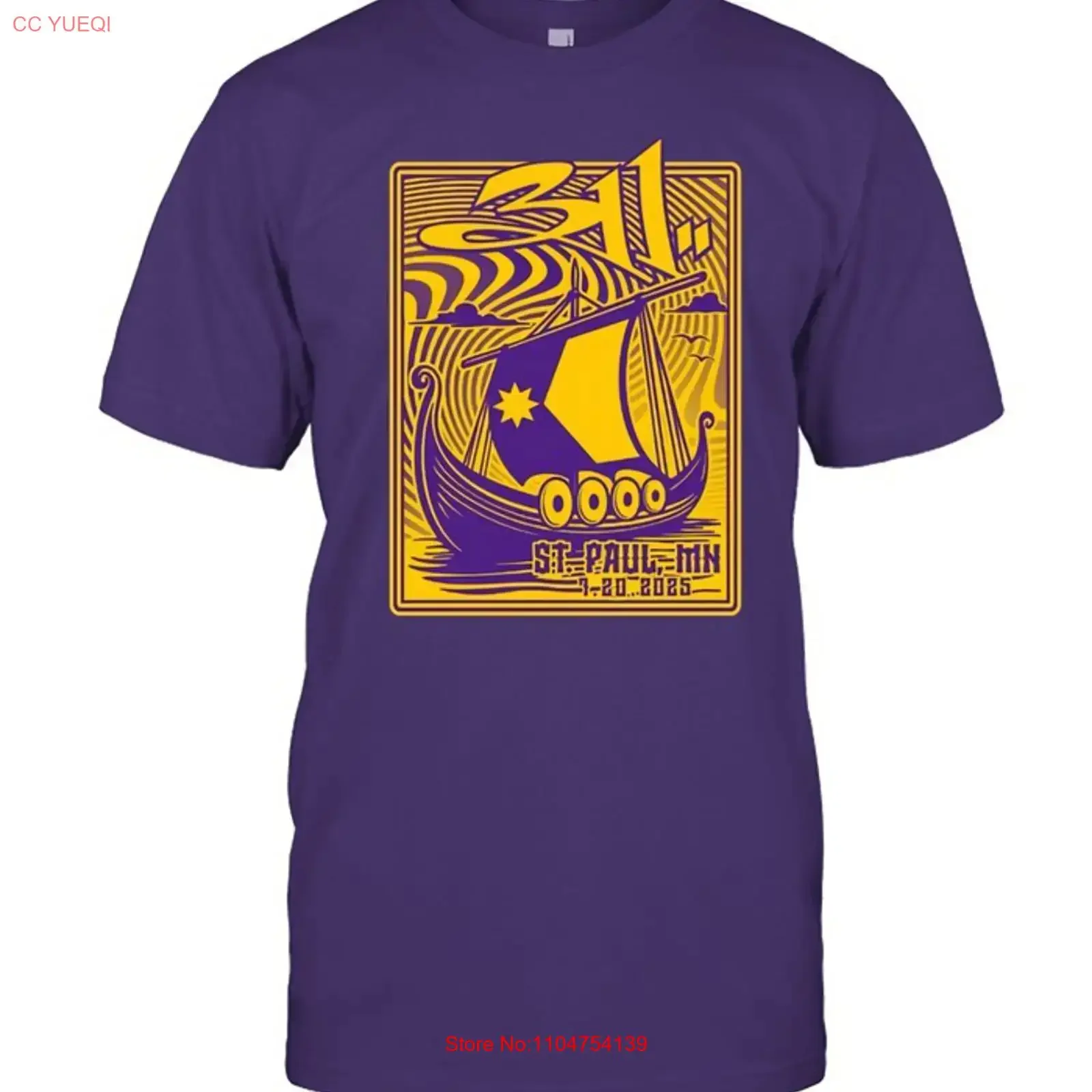 The 311 Minnesota Yacht Club Festival 2025 T Shirt  vintage Washed designer clothes Comfortable fashion homme Slightly