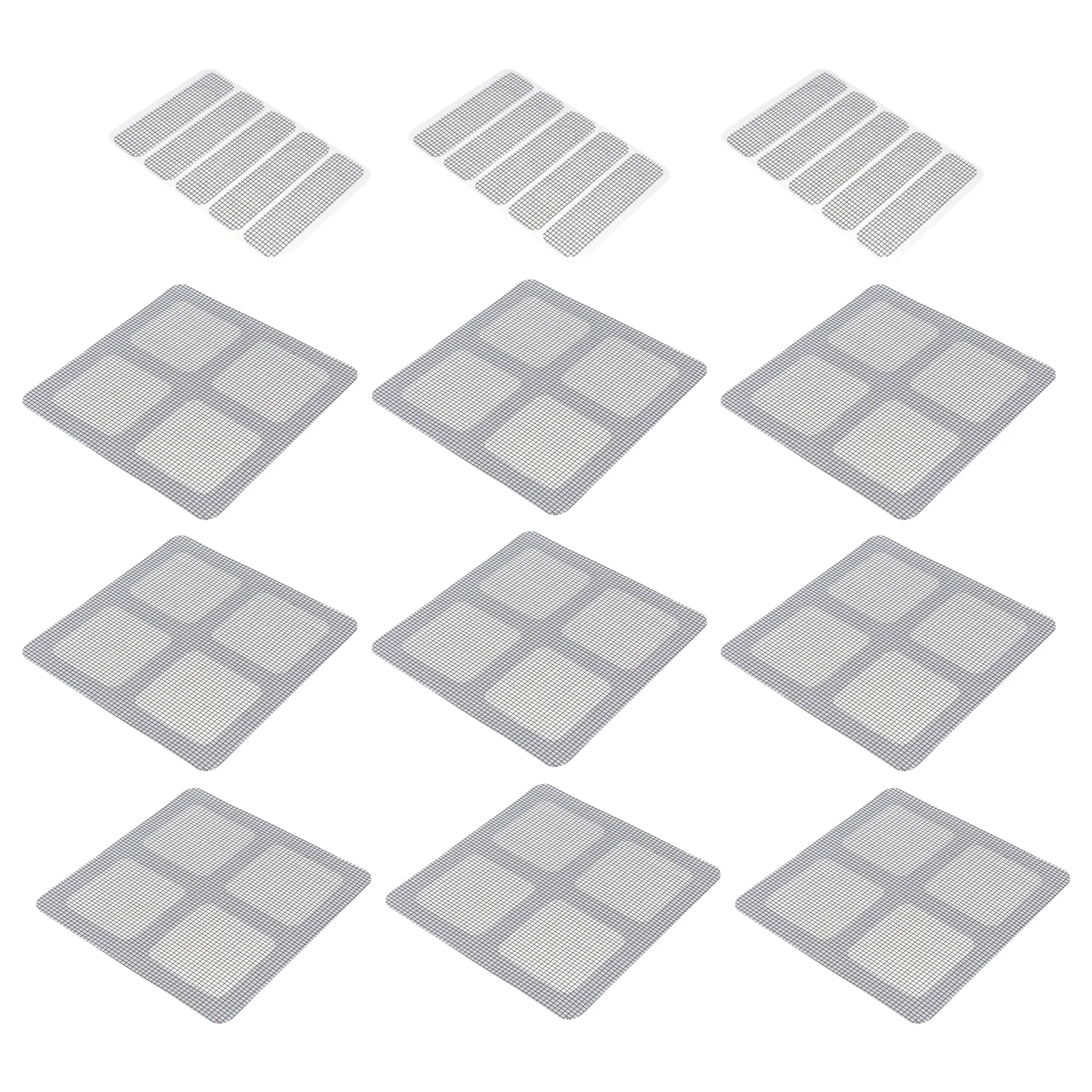 12 قطعة نافذة باب البعوض شاشة التصحيح لاصق إصلاح ملصق المحمولة دائم المعاوضة إبقاء العناكب دبابيس خارج #2