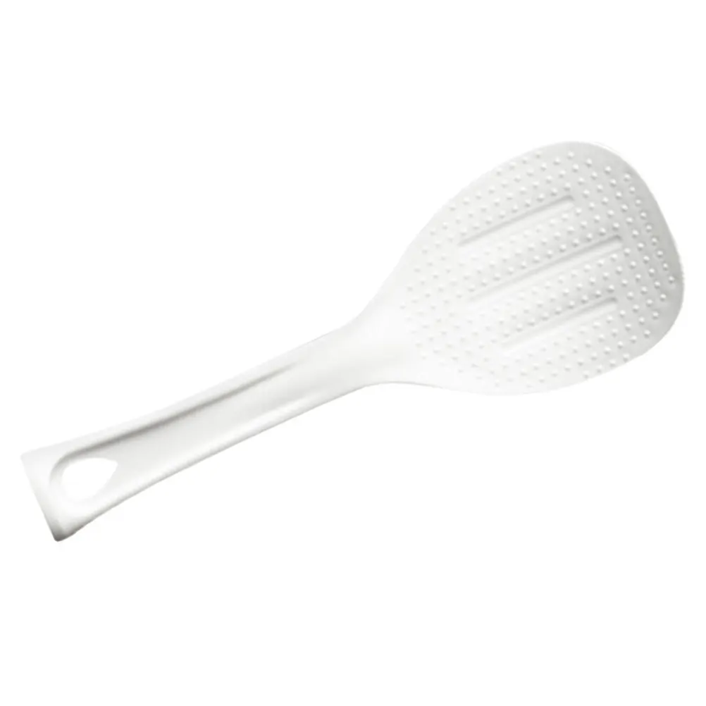 وعاء طبخ الأرز الكهربائي ملعقة مقاومة للاهتراء قابلة لإعادة الاستخدام غير عصا المطبخ الأرز مجداف مريحة المنزلية مغرفة البلاستيك تخدم