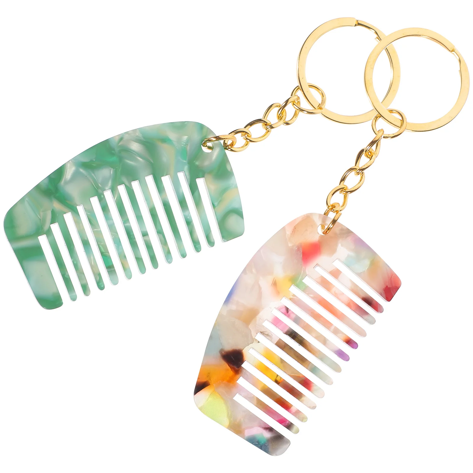 

2pcs Travel Detangle Wet Detangling Comb Wide Tooth For Curly Wet Wide Tooth Comb For Curls Hair Portable Small Hair