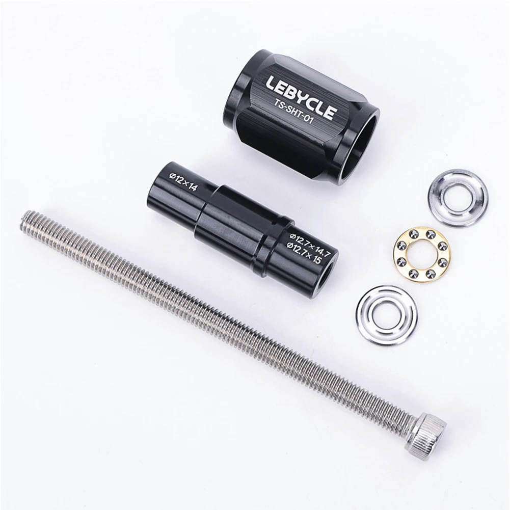 LEBYCLE Strumenti di riparazione dell'ammortizzatore posteriore della bicicletta Boccola dell'ammortizzatore per bici portatile Installa lo strumento di rimozione Accessori per parti di ciclismo