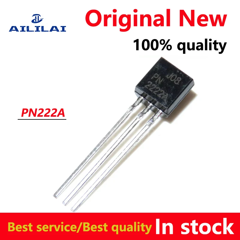 20pcs/lot New original PN2222A PN2222 TO-92 NPN RF / High Frequency Enlarge HF  Triode Transistor