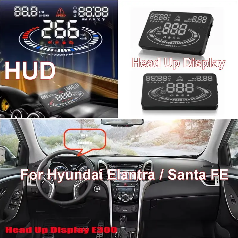 

For Mercedes Benz C Class W202/W203/W204/W205/W206 Car HUD Head Up Display Reflect Information On windshield To Monitor Speed