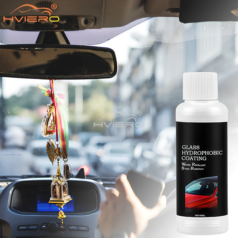 

1X Auto Remove Stains Accessories Wash Maintenance Windshield Oil Film Remover 50ML Car Cleaner Agent Glass Stripper Water Spot