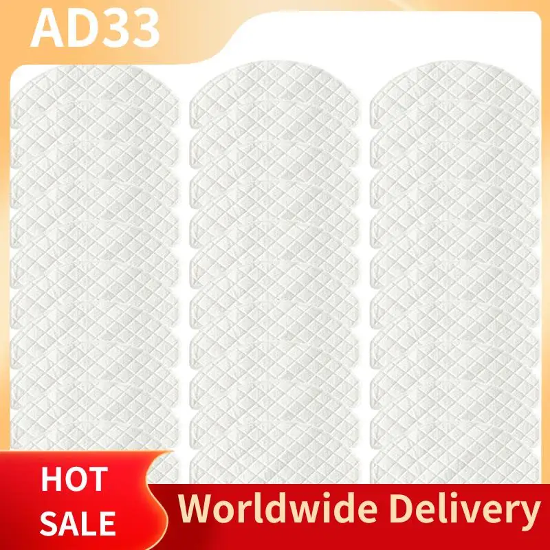 30Pcs Disposable Mop Cloth For Xiaomi Lydsto R1 Robot Vacuum Cleaner Parts Accessories Kit For Home Remove Dust