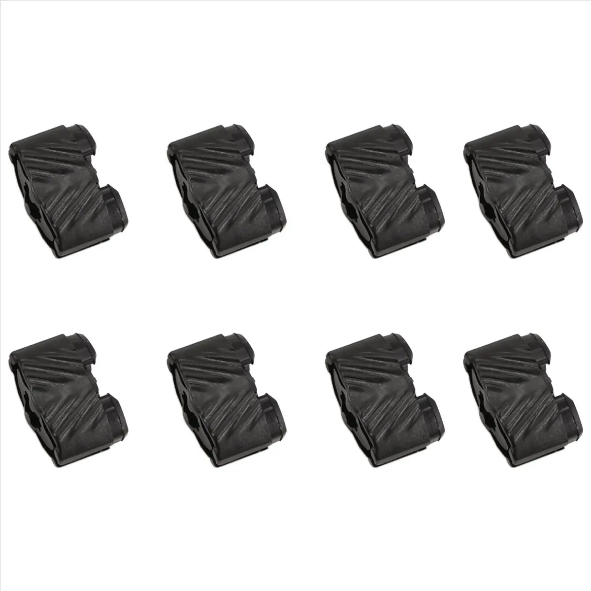 #11F 8Pcs Car Sunroof Slider Repair Clips For Renault Megane 3,Sunroof Slider Clips,(ABS)