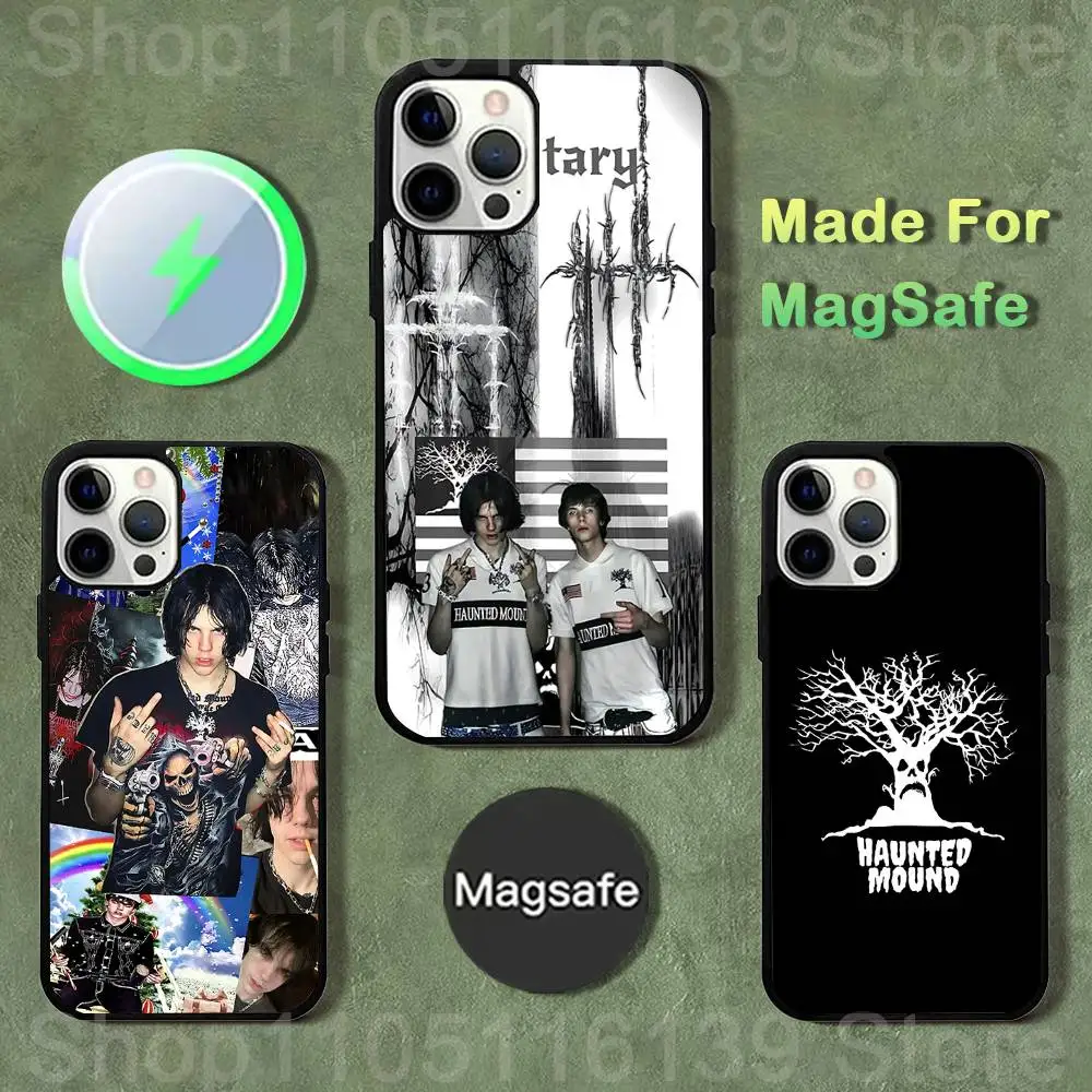 

S-Sematary Haunted Mound Phone Case For iPhone 17,16,15,14,13,12,11,Pro,Max,Plus,Mini,SE4,E Magnetic Magsafe Wireless Charging