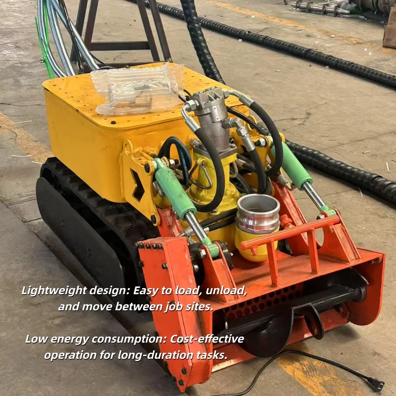 Crawler Underwater Dredging Robot for Municipal Pipeline Desilting Remote Control Silt Removal
