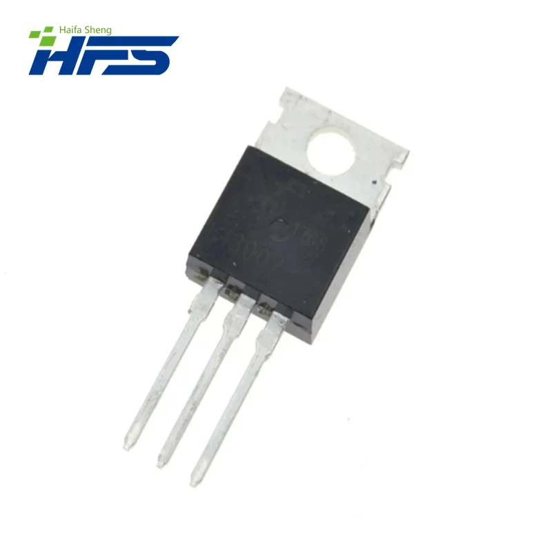 10PCS MJE13007 E13007-2 TO-220 computer switching supply POWER TRANSISTOR 8.0 AMPERES 400 VOLTS 80/40 WATTS