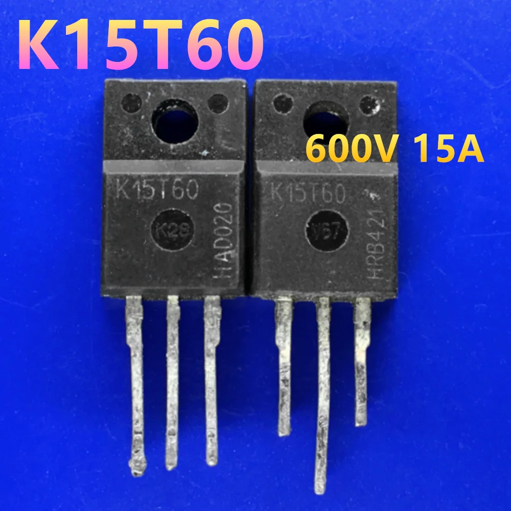 Used  5pcs K15T60 IKA15N60T K15T60 TO-220F In Stock Original disassembly