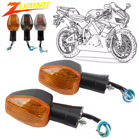 Motorcycle Turn Signal Light Indicator A Pair For HONDA CB400 VTEC3 CBR600 F5/CBR1000 600F CBR125R Accessories