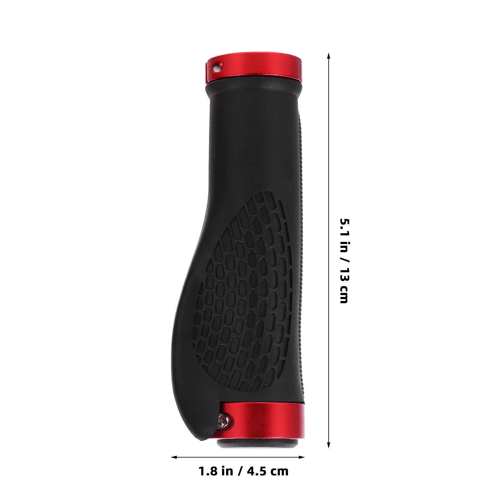 

1Pair Mountain Bicycle Handlebar Grips Rubber Durable Shock Absorption Anti-Skid Cycling Handle Covers Outdoor Bike