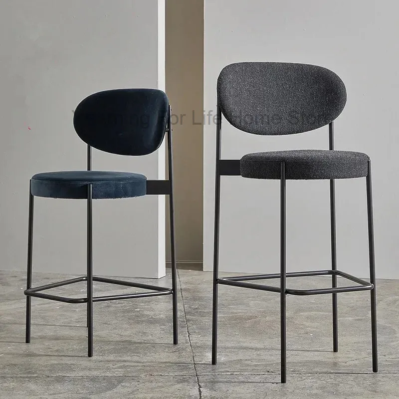 

High Kitchen Stools Bar Chairs Portable Counter Saloon Relaxing Bar Chairs Garden American Sgabello Cucina Living Room Furniture