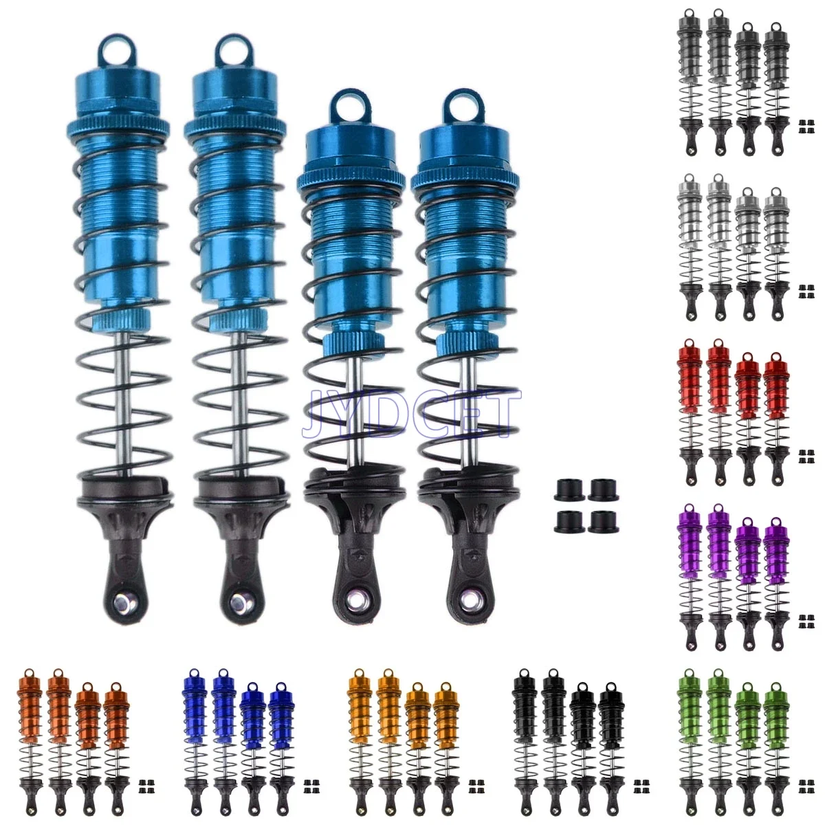 

Aluminum Front 77-105MM Rear 90-127MM Damper Oil Shock Absorber for RC 1:8 Truck HSP KYOSHO NANDO TAMIYA