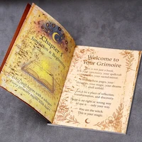 77 Pages Witchcraft Grimoire Pages Book of Shadows Kit with Moon Phases Herbal Lore Spells Gothic Dark Academia Witch Journal 6