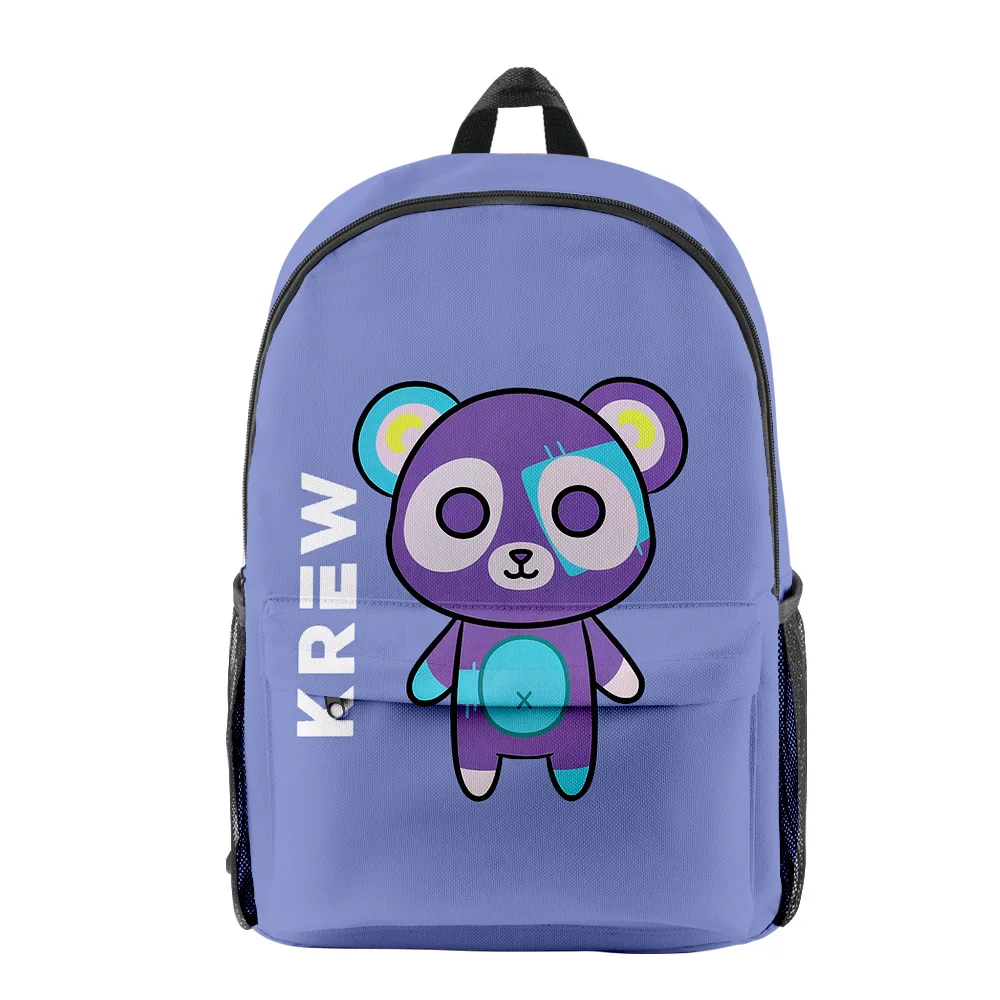 

Trendy Youthful ItsFunneh Krew District Student School Bags Notebook Backpacks 3D Print Oxford Waterproof Funny Travel Bags