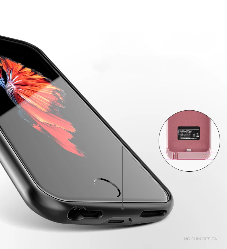 Ultra cienkie etui z ładowarką do iPhone'a 11 Pro Max 12 Pro Max 12 Mini X XS XR 6 6s 7 8 Plus SE 2020 Etui z ładowarką Power Bank