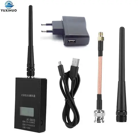 JK-560S 워키 토키 주파수 카운터 감지기 리더 1-30w 100-520mhz CTCSS/DCS 미터 전력 측정 JK560S 전송