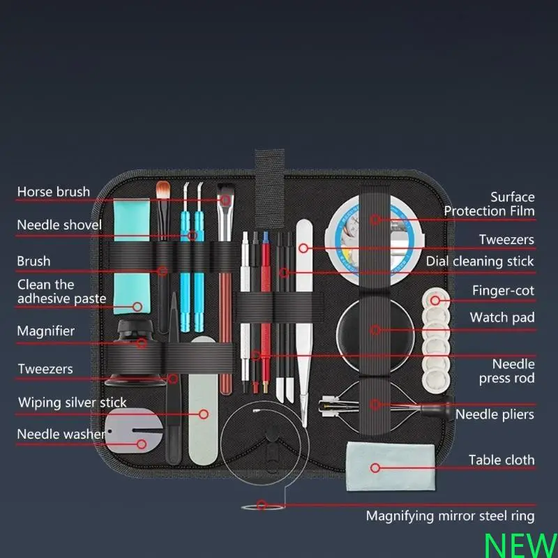 

Комплексный Essential Essential Watch Repair Tool для браслета по размеру размер задних крышек.