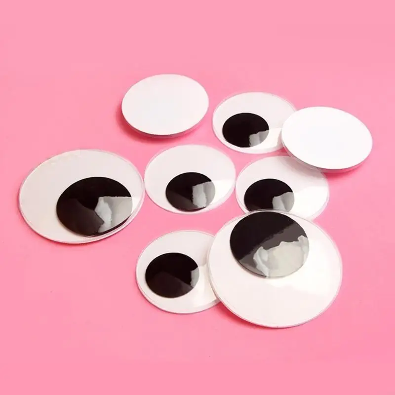 54df 7.5/10/15 für Puppenaugen ausgestopfte Bär selbst klebende Augen Mädchen Bildung Handwerk