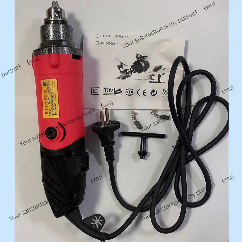 

110V/220V high power speed regulation mini electric grinder multi-function American and European standard handheld polishing