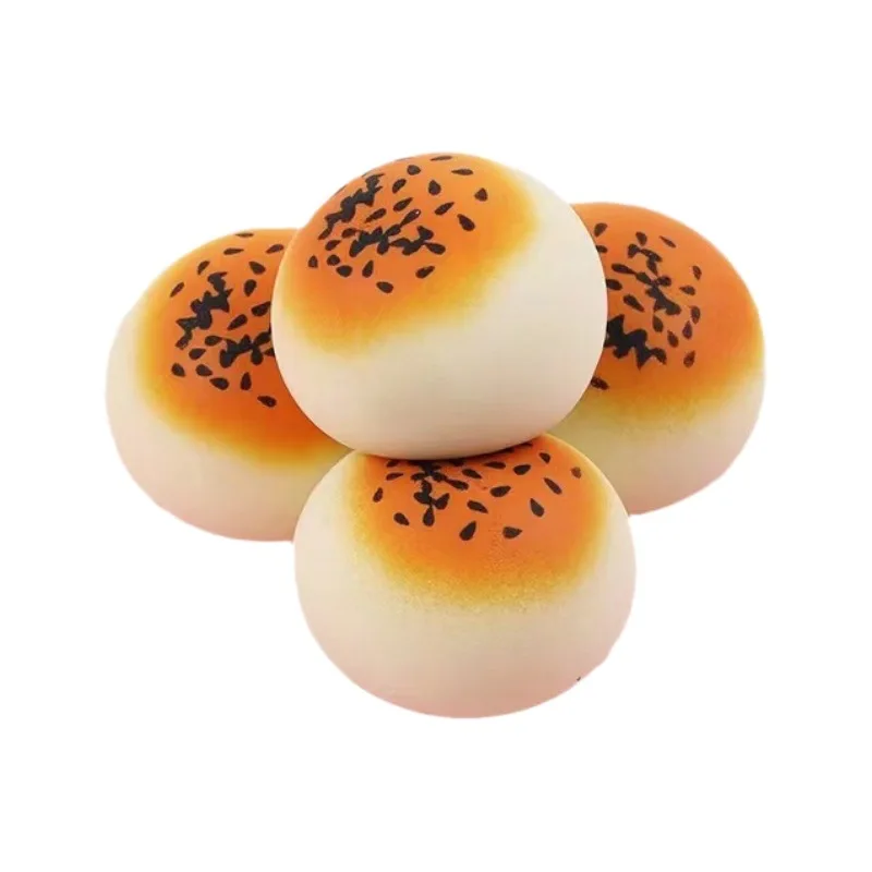 Fluid Custard Bun Squishy, Watery Soft Texture Stress Toy, Random
