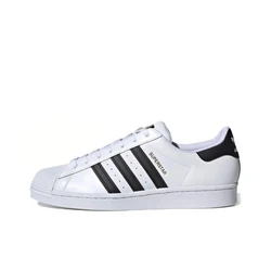 Original Adidas Superstar Men's and Women's Unisex Skateboard Casual Classic Low-Top Retro Sneakers Shoes EG4958