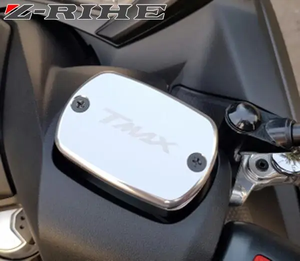 Motorcycle Accessories Brake Fluid Tank Cap Brake pump Cover For YAMAHA T-Max 500 2004-2011 TMax 530 2012 2013 2014 2015 2016