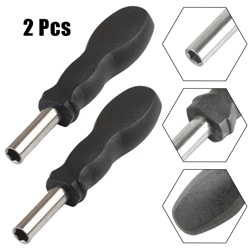 Hex Screwdriver Handle Portable Plastic Screwdriver Handle Suitable For 6.35mm Shank Screwdriver Bits Practical Repair Hand Tool