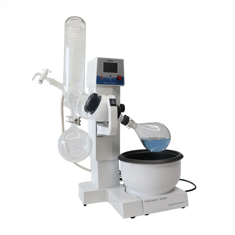 

Lab Automatic Lifting Rotary Vacuum Evaporator 3L Brushless Motor Mini Rotary Evaporator