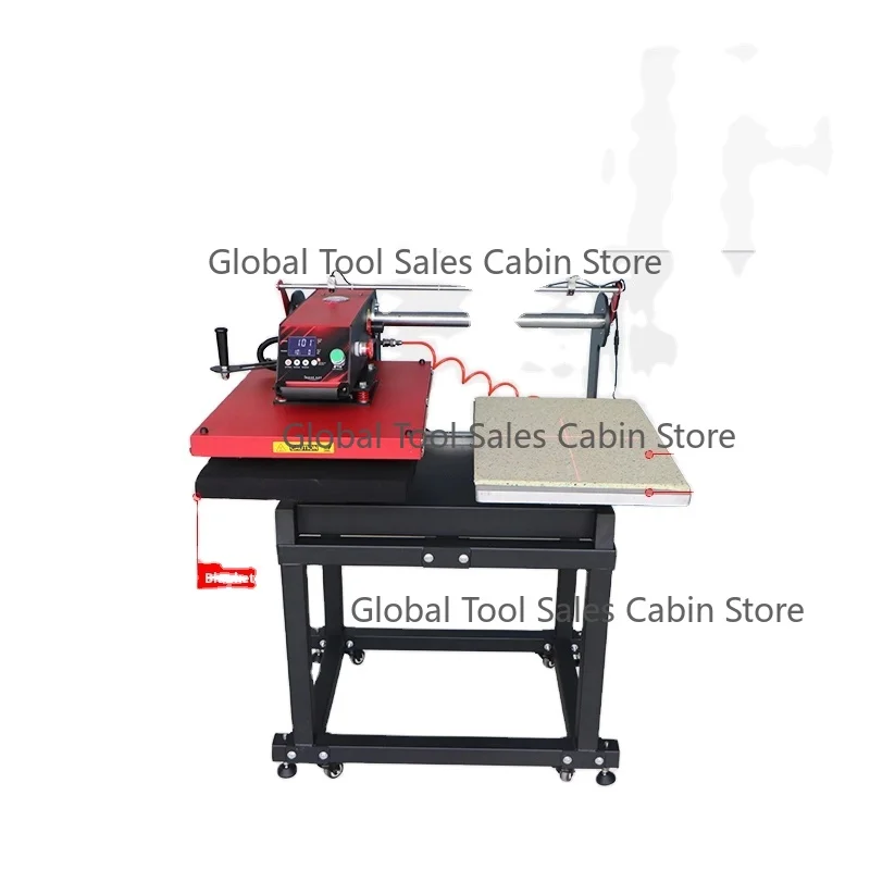 

Dual Station 4060 Heat Transfer Printing Machine Pneumatic Sliding Labeling Equipment for Clothing Heat Press Machine
