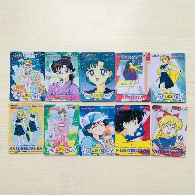 Self Made Sailor Moon Starlight Three Musketeers Sailor Uranus Chibiusa Anime Game Characters Classic Series Collection Card Toy