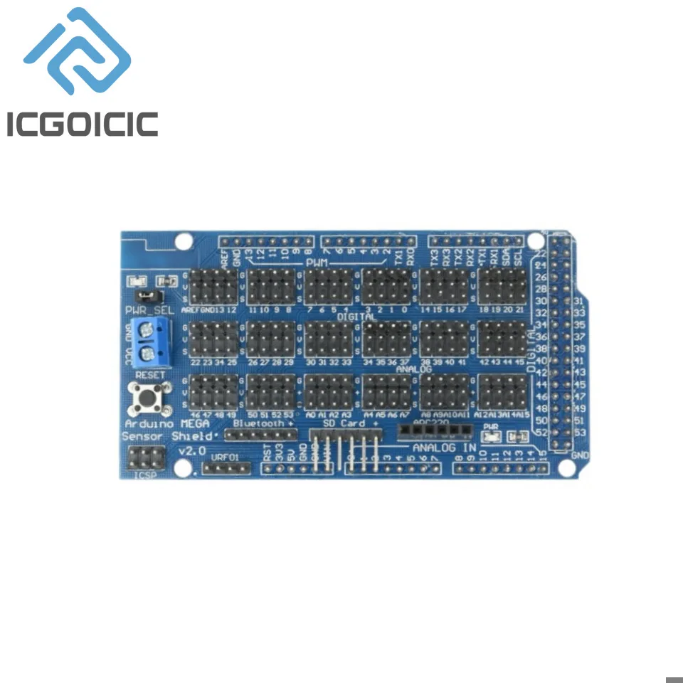 MEGA 2560 PRO Embed CH340G/ATMEGA2560-16AU Chip with male pinheaders Compatible for Arduino Mega2560