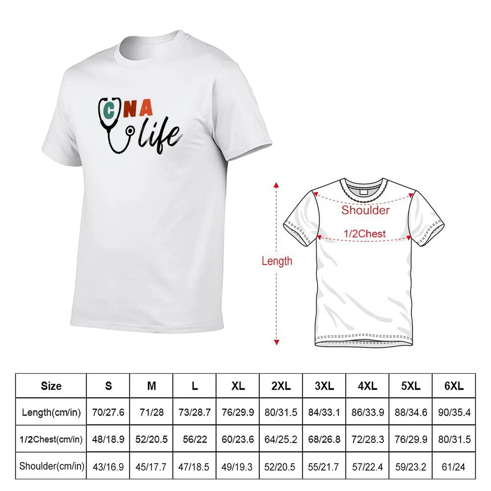 CNA Life Stethoscope T-Shirt valentines boutique clothes blacks shirts graphic tee men