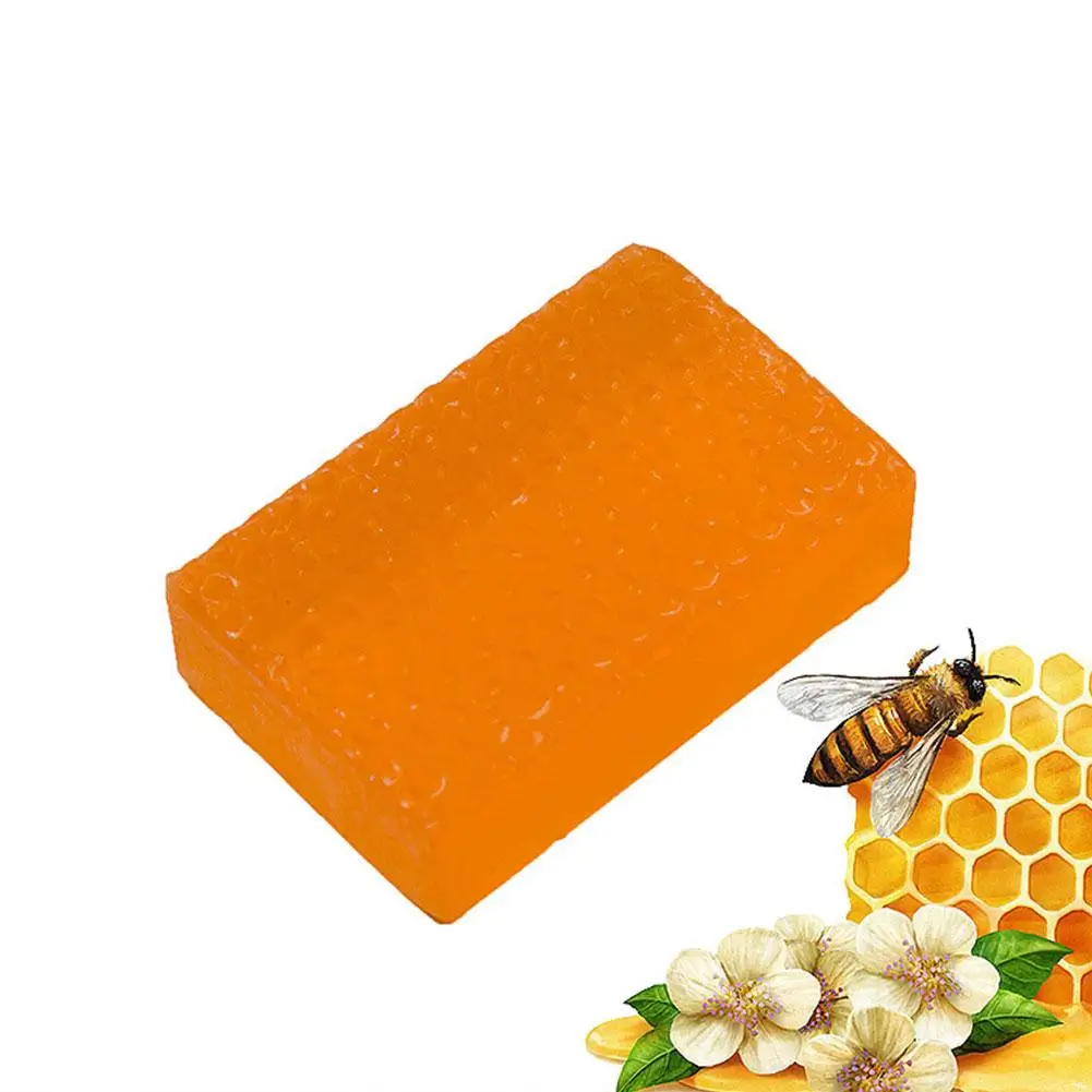 Natuurlijk 100G Honing Kojic Zuur Bad Zeep Handgemaakte Whitening Badzeep Glutathion Zeep Diepe Body Peeling Huid Reiniging Arbut J4q0