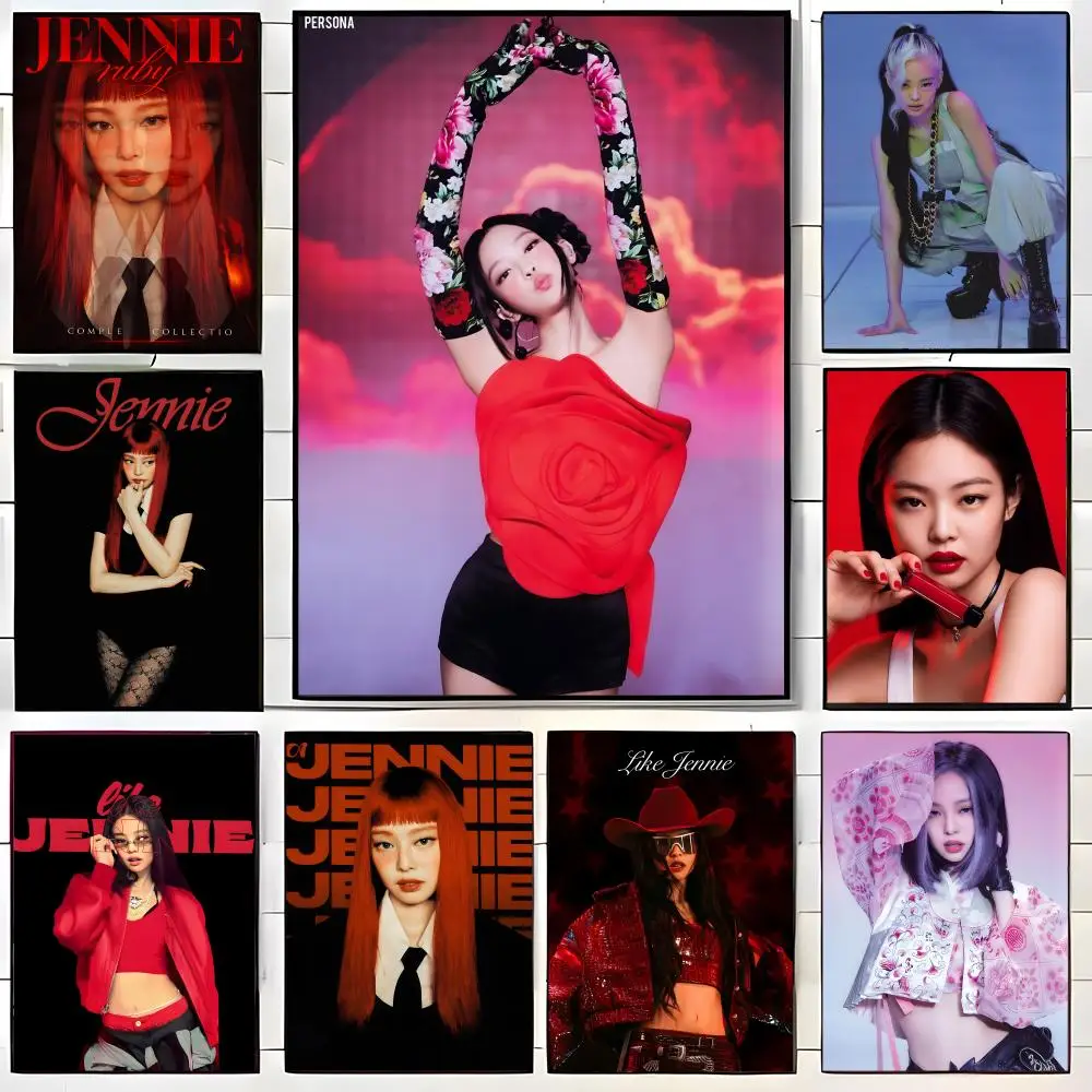 Pop Singer J-JENNIES Poster Wall art print art suitable for living room bedroom bar parlor home decor gift