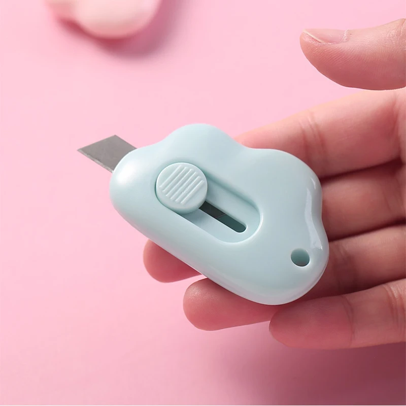 Mini Portable Art Cutter No Hand Injury Express Delivery Unpacking Envelope Opening Office Paper Cutting Art Knife Office Tools