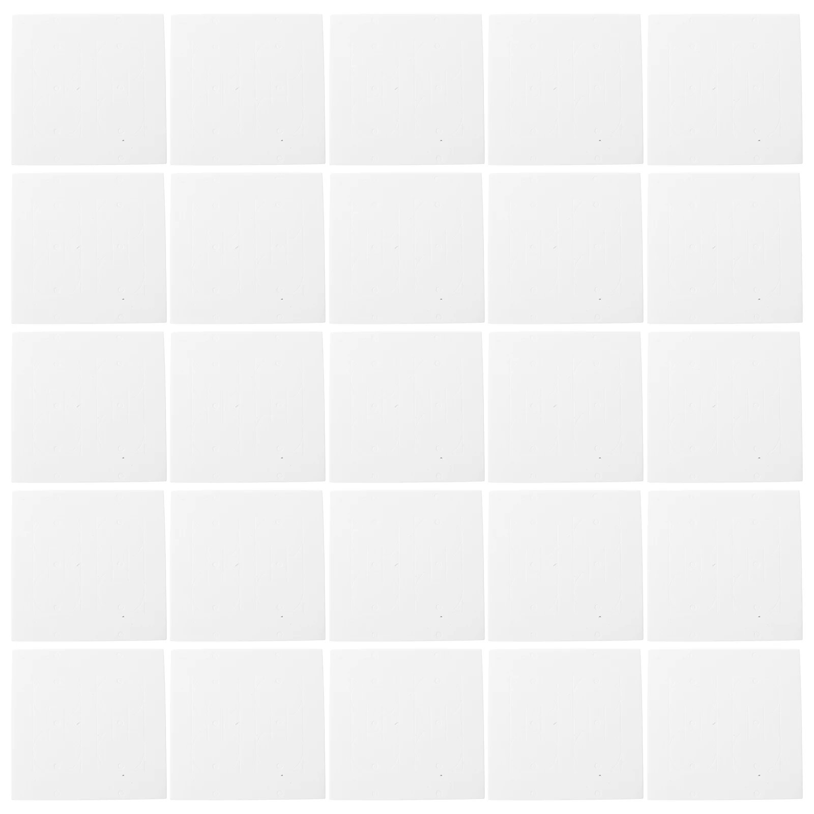 

30pcs Insulation Pads Silicone Wall Plate Gasket Outlet Dust Wind Sand Proof Universal Socket Switch Cover Sealing Electrical