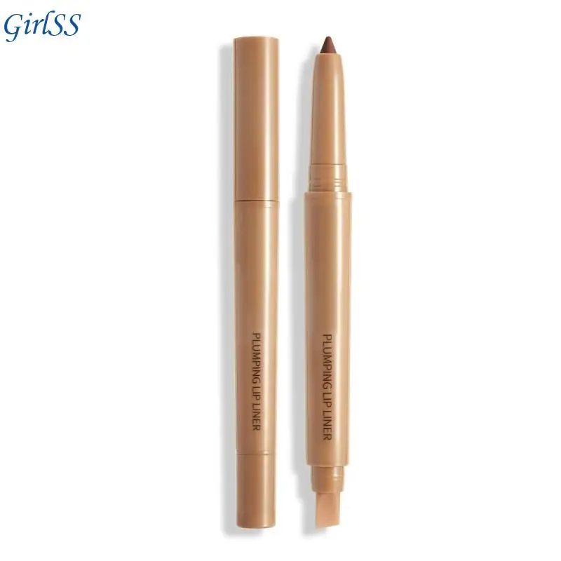 Precyzyjna kredka do ust z dwiema końcówkami Wodoodporna, odporna na rozmazywanie formuła Kremowa konsystencja Łatwa aplikacja